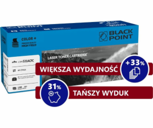 Toner Black Point LCBPH531ACFC azurová (CF531A)