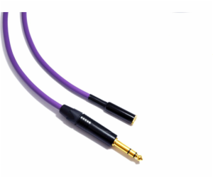 Kabel Melodika Jack 3,5mm - Jack 6,3mm 7m fialový