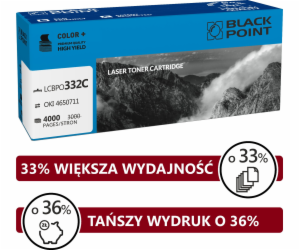 Toner Black Point LCBPOC332C azurový (46508711)