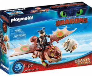 Playmobil 70729 Dragon Racing: Rybinoha a Flákota