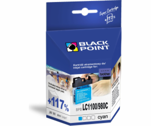 Inkoust Black Point BPBLC1100/980C (LC-1100C, LC-980C) az...