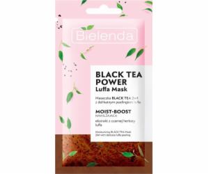 Bielenda Black Tea Power 2v1 maska s peelingem Luffa