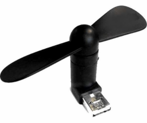 USB ventilátor černý (63300)