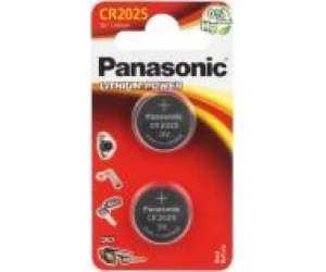 Baterie Panasonic Lithium Power CR2025 165mAh 2ks.