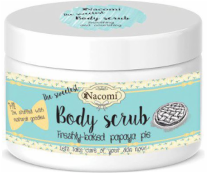 Nacomi Body scrub Svěží dort s papájou 200g