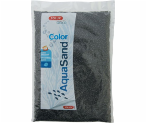 Zolux Aquasand Color ebenově černá 1kg