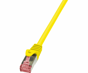 LogiLink Patchcord CAT6, S/FTP, 0,25 m, žlutý (CQ2017S)