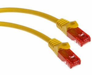 Maclean RJ-45/RJ-45, kat.6, U/UTP, žlutá, 2m (MCTV-302Y)