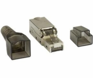 LogiLink RJ45 zástrčka cat.6A FTP pozlacený 3µ kontakt, b...