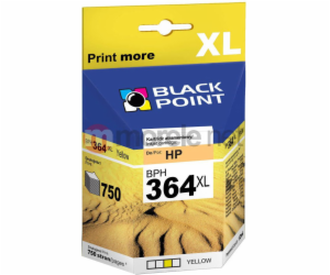 Inkoust Black Point BPH364XLY / CB325EE č. 364XL (žlutý)