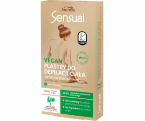 Joanna Sensual proužky na depilaci těla vegan přírodní ro...