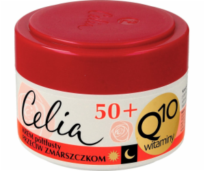 Celia Face Cream Q10 Vitamins 50+ proti vráskám 50ml