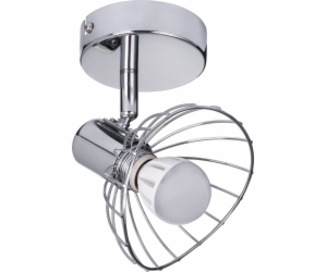 Activejet GIZEL single ceiling wall lamp chrome E14 spotl...