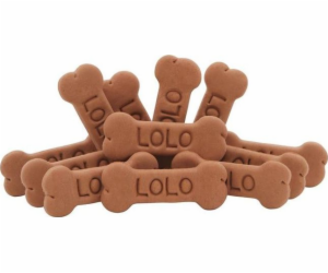 Lolo Pets Classic DOG COOKIES BONES L ČOKOLÁDA 17kg