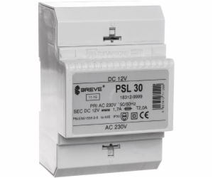 BREVE transformátor PSL 30 230VAC/12VDC 20W 1,7A (18312-9...