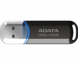 A-Data ADATA Flash Disk 64GB C906, USB 2.0 Classic, černá...