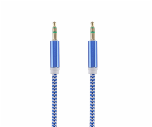 Tellur Basic audio cable aux 3.5mm jack 1m blue