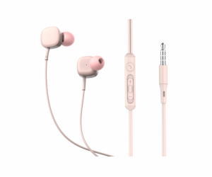 Tellur Basic Sigma wired in-ear headphones pink