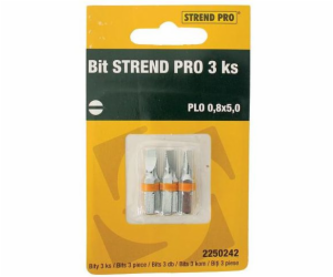 Bit Strend Pro S2 plochý 0,5x3,0 mm 3 ks