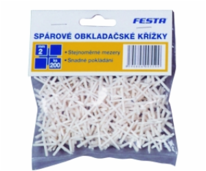 Křížky obkladové 4 mm/100 ks plast