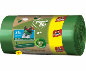 Pytel na odpadky 35 l/22 ks Easy pack Green life FINO