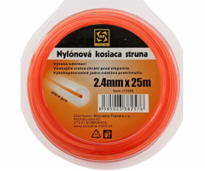 Struna do sekačky 2,4 mm/25 m DualCut kruh