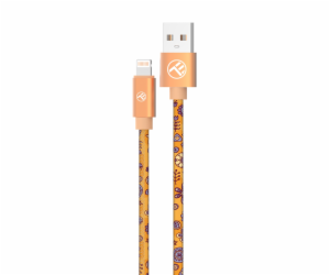 Tellur Graffiti USB to Lightning cable 3A 1m orange