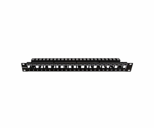 Schrack HSER0240SP 19"patchpanel AMPARO pro 24 keystone S...