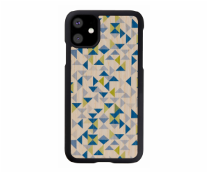 MAN&WOOD SmartPhone case iPhone 11 blue triangle black