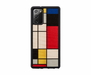 MAN&WOOD case for Galaxy Note 20 mondrian wood black