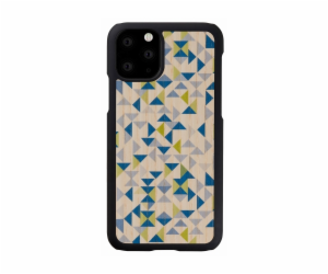 MAN&WOOD SmartPhone case iPhone 11 Pro blue triangle black