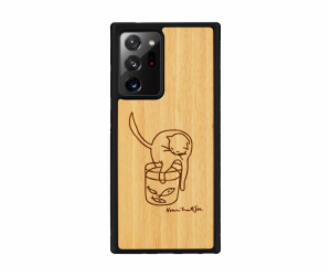 MAN&WOOD case for Galaxy Note 20 Ultra cat with fish