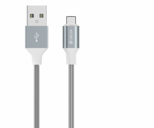 Devia Pheez Series Cable for Micro USB (5V 2.4A,1M) grey