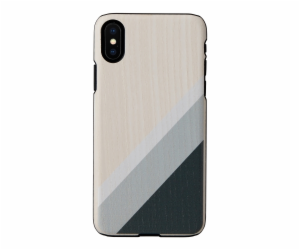 MAN&WOOD SmartPhone case iPhone X/XS gray suit black