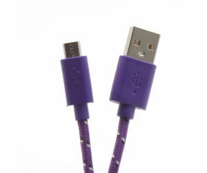 Sbox USB->Micro USB 1M USB-1031U purple