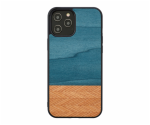 MAN&WOOD case for iPhone 12 Pro Max denim black