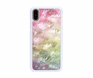 iKins SmartPhone case iPhone XS/S water flower white