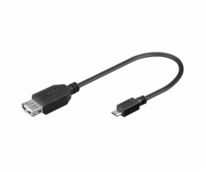 Sbox USB A F.->MICRO USB M. 0.1M USB F-MICRO M