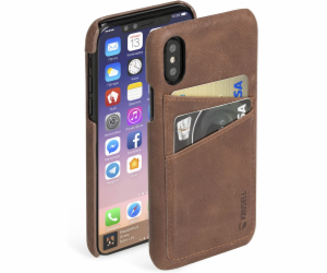 Krusell Sunne 2 Card Cover Apple iPhone X vintage cognac ...