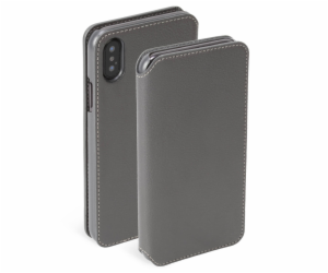 Krusell Pixbo 4 Card SlimWallet Apple iPhone XS Max grey