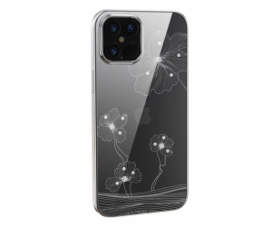 Devia Crystal Flora case iPhone 12 Pro Max silvery