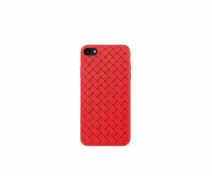 Devia Woven Pattern Design Soft Case iPhone SE2 red