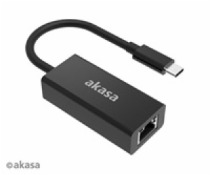 AKASA redukce USB-C na RJ45 (Ethernet), 2.5Gbps, 15cm