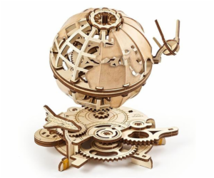 Ugears 3D dřevěné mechanické puzzle Globus