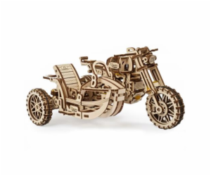 Hračka Ugears 3D dřevěné mechanické puzzle UGR-10 Motorka...