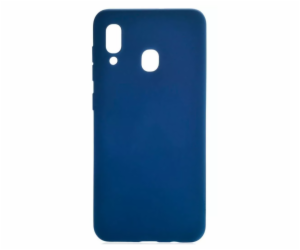 Samsung A20 Silicon Case Dark Blue