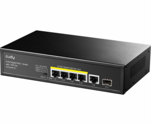 Switch GS1005PTS1 5xGE PoE+ 1xSFP 120W