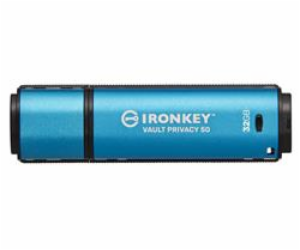 Kingston Flash Disk IronKey 32GB Vault Privacy 50 AES-256...