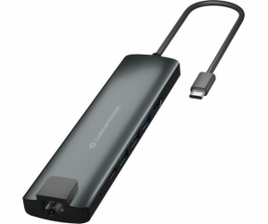 Conceptronic DONN06G 9-in-1 USB-C Adapter