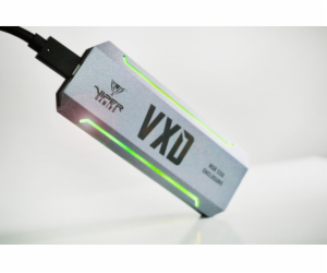 Patriot VXD externí box USB 3.2  M.2 NVMe SSD RGB